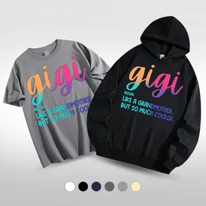 Men's Gigi Cool Grandma Graphic T-Shirt/Hoodie - Regular Fit | Soft & Breathable Fabric, Durable Print, Everyday Comfort, Machine Washable
