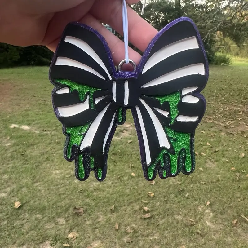 Beetlejuice Bow  Car Freshie