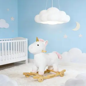 Kids Rocking Soft Chair – Plush Rocker Toy for Children