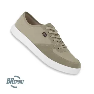BR SPORT Men’s Casual Khaki Sneakers with Athletic Design. Brazilian shoes Sports Shoes