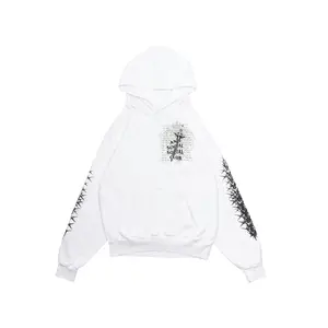 Anti Social Social Club Made in USA Anguish Hoodie in White