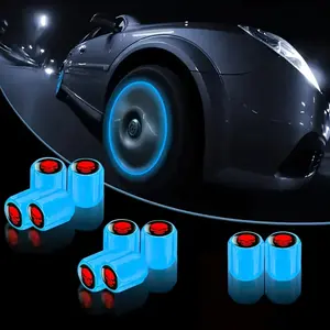 10 Skull Tire Valve Cap, Wheel Valve Cap SUV Bicycle Truck Motorcycle Universal Accessories