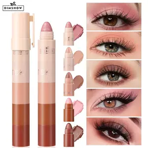 5 Lazy Eyeshadow and Under-Eye Highlighter Pens Pearl Eyeshadow Stick
