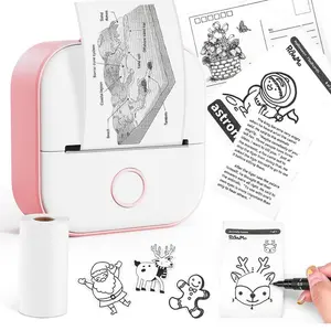 Portable mini printer for phone, mini printer for college students, phomemo mini pocket thermal printer