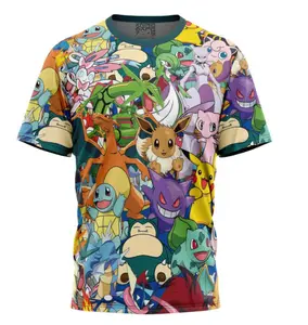 pocket monsters pokemon t-shirt All-Over Print