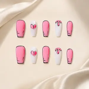 Animation Press-on Nails, Beauty & Personal Care Nail Art Decoration Accessories