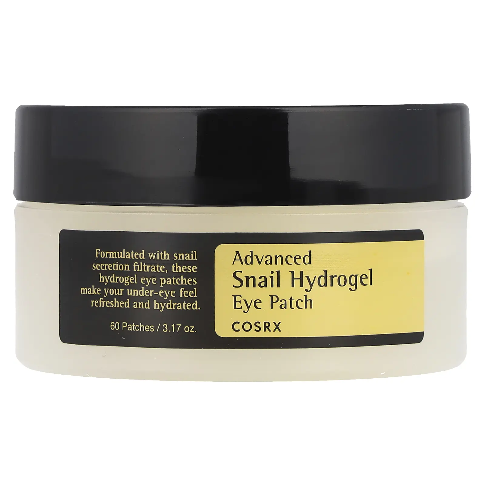 CosRx Advanced Snail Hydrogel Eye Patch, 60 Patches, 3.17 oz (90 g) CosRx Advanced Snail Hydrogel Eye Patch, 60 Patches, 3.17 oz (90 g)