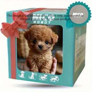 2026 New Realistic Robot Dog Toy, Ultra-Realistic Short Plush Cat Toy, Perfect Birthday Gift, Model Xinghao, No Ca Prop 65 Re