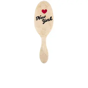 Solar Eclipse Hand-Painted I Love New York Amazing Hair Day Brush