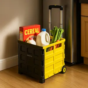 Mount-It! Rolling Utility Cart - Portable Home Cart with Compact Design and Easy-to-Use Features