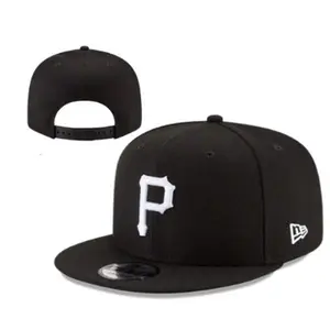 New Era MLB Snapback Cap Collection – LA Dodgers NY Yankees White Sox Cleveland Adjustable Hat, Flat Brim Streetwear Baseball Caps