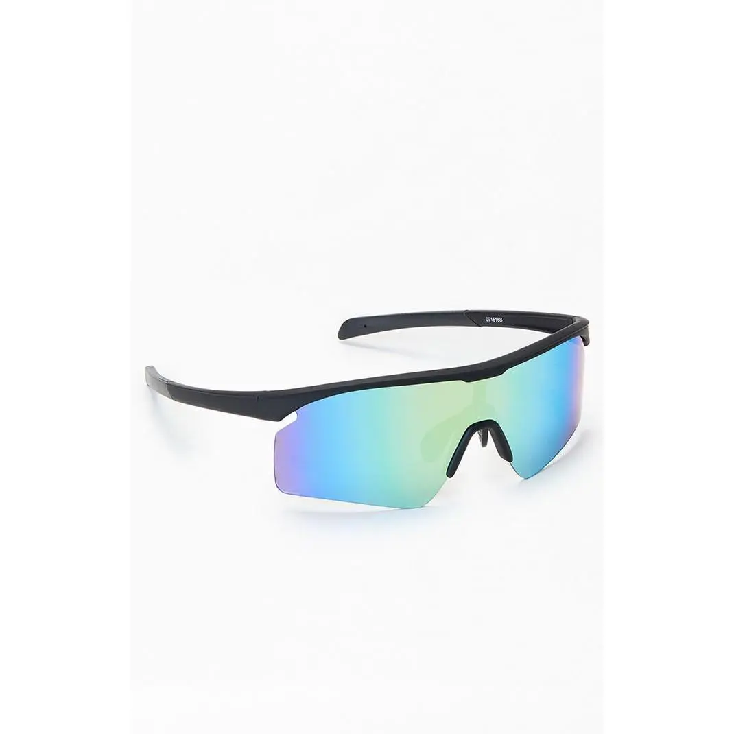 Pacsun Men's Black Active Sunglasses Pacsun Men's Black Active Sunglasses