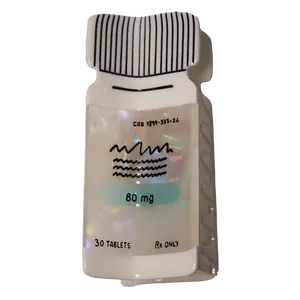 Medicine Bottle Hair Claw