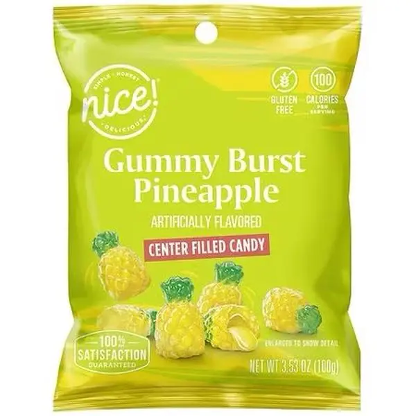 Gummy Pinapple Burst Candy ( Low inventory)