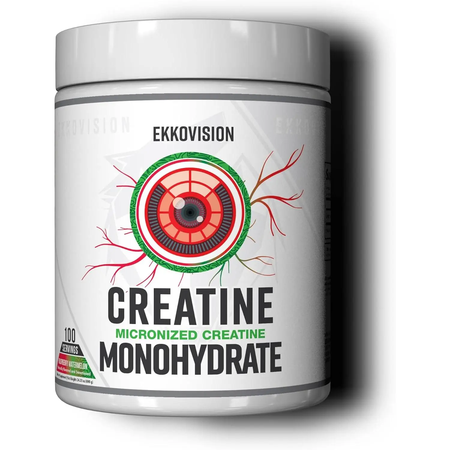 Creatine Monohydrate Powder, Micronized, Raspberry Watermelon, Pre & Post Workout Supplement for Men and Women, Energy Support, Easy to Mix in Shakes, Smoothies & Beverages, 100 Servings Healthcare Fitness Protein