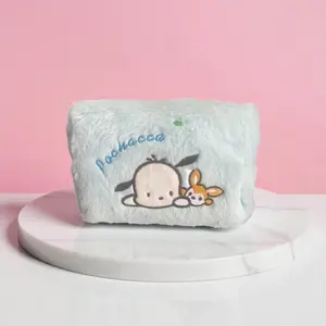 Linda Pochacco Handbag Soft Plush Material with Adorable Character Design Perfect for Everyday Use
