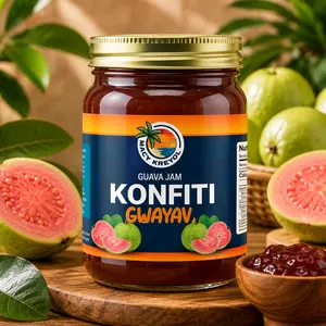 MacyKreyol Konfiti Gwayav – Authentic Haitian Guava Jam
