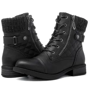 GLOBALWIN Women's Ankle Boots Black Booties for Women 5.5M stylish footwear short boots