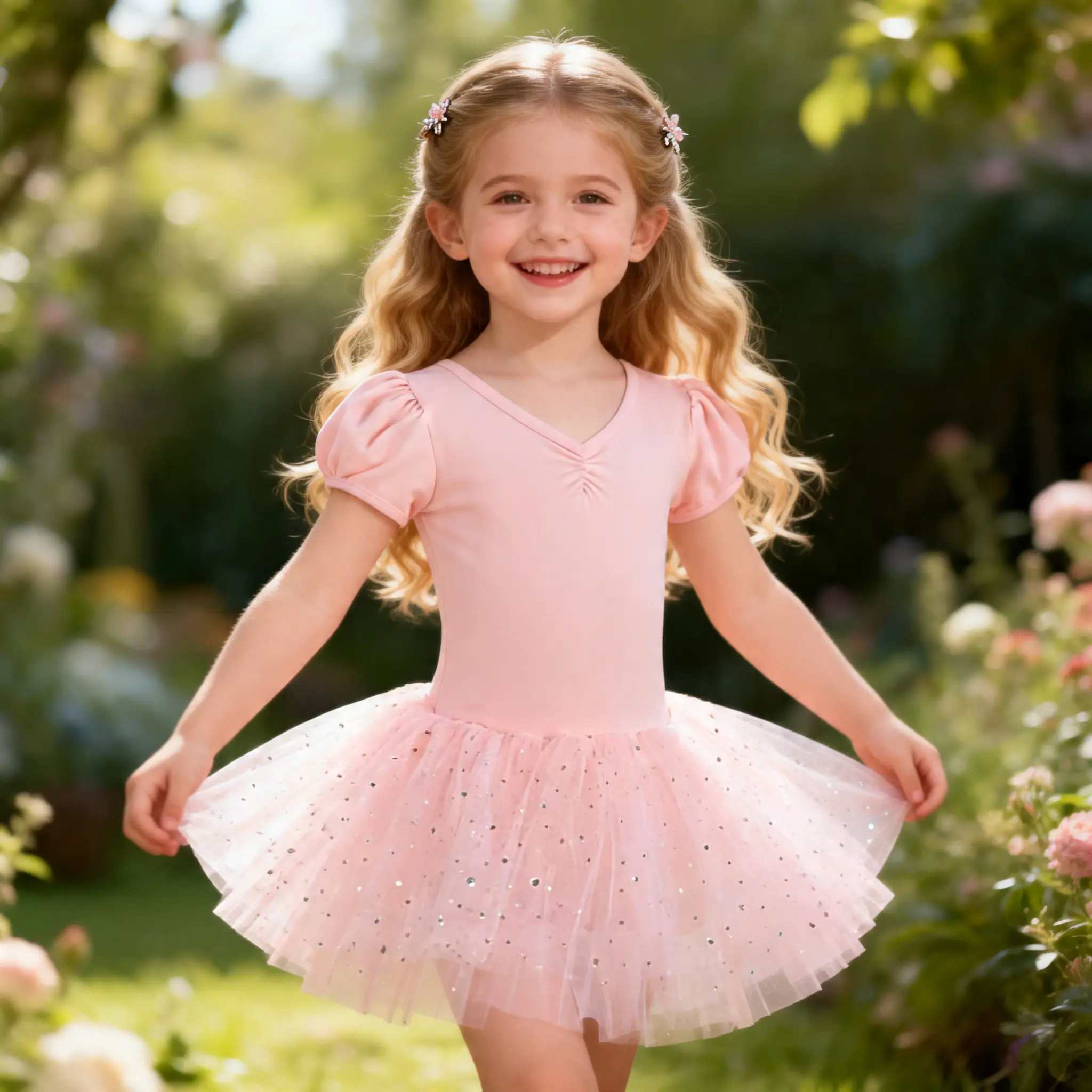Pink Sparkle Ballet Dress, Girls' Ballet Leotard with Tulle Tutu Skirt, Kids' Dance Costume Pink Sparkle Ballet Dress, Girls' Ballet Leotard with Tulle Tutu Skirt, Kids' Dance Costume