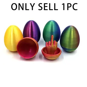 Creative Colorful Easter Eggs Set, Fun Hand Gesture Design, Perfect for Holiday Decor, Unique Gift Idea for Easter Celebrations