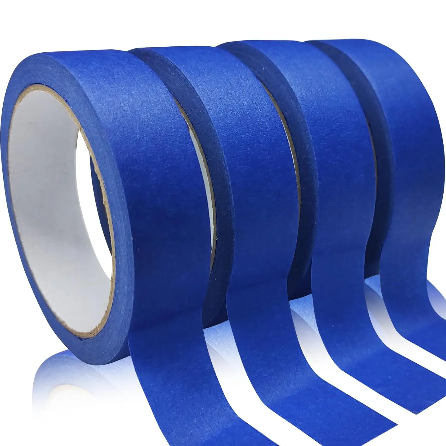 4 Rolls Premium Painters Tape, Blue Tape, for Multi-Purpose, Painting, Painter's, DIY Crafts Arts