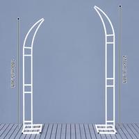 1.8*2.1m white stand