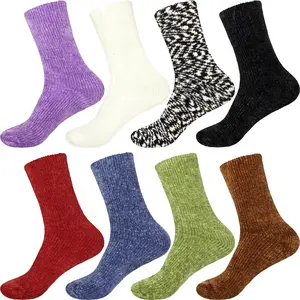 Women's Vintage Chenille Knit Socks