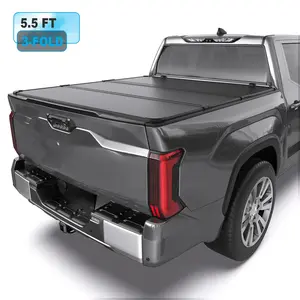5.5FT 3 Fold Hard Tonneau Cover Bed For 2014-2026 Toyota Tundra Bed Cover