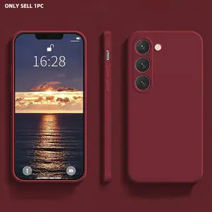 New Compatible with Samsung S26 Ultra S25 FE, S25 Edge, S25 Ultra, S25 Plus, S25, S24 FE, S24 Ultra, S24 Plus, S24, S23, S22, S21 Ultra Plus, S20 FE Soft Cover Protective Cellphone Phone Case - Complete Protection, Anti-Fall