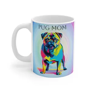 ✨ Pug Mom Mug - You Need This! ✨ #tiktokmademebuyit