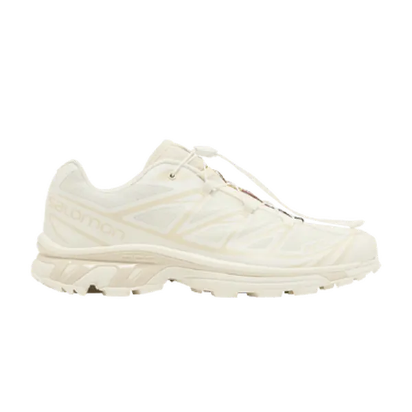 Salomon XT-6 'Vanilla Ice Almond Milk' Sports Sneaker, Durable for Hikes, Cushioned Sole, Hikes & Daily Use, Iconic Look, Order Half-Up Size