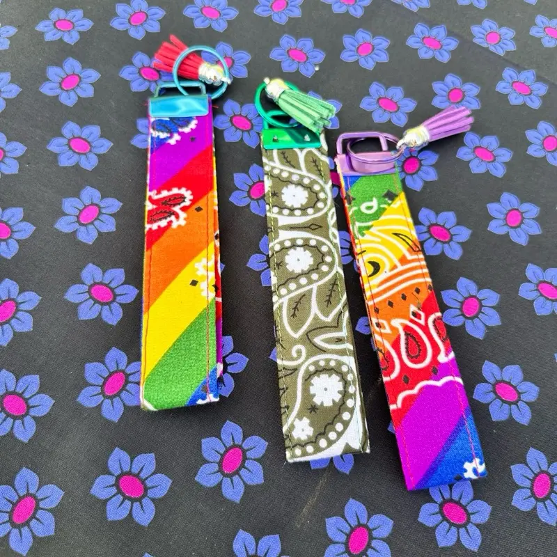 Stylish Key Fobs for Daily Use, Durable Accessory for Keys, Bags, and Wallets