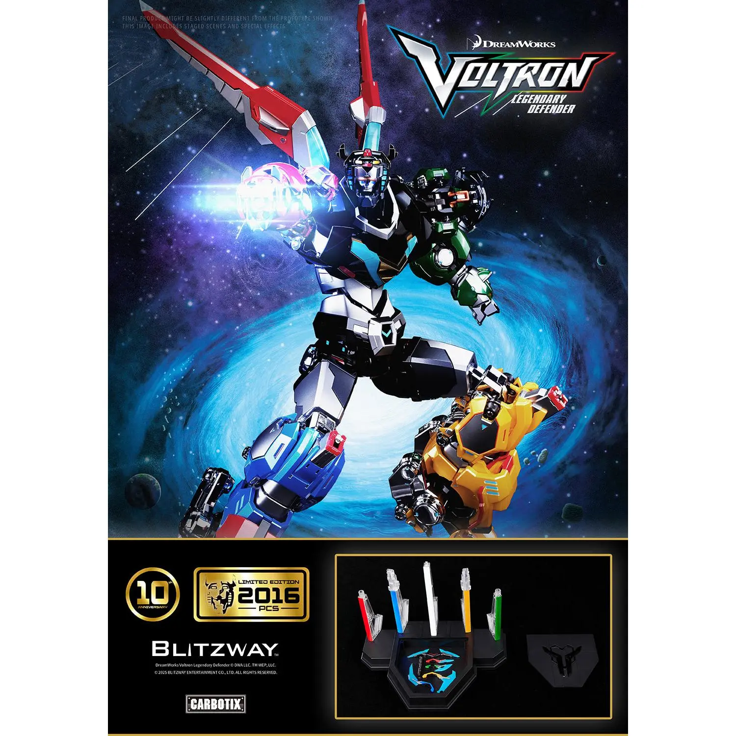 Blitzway Voltron: Legendary Defender Special Limited Edition