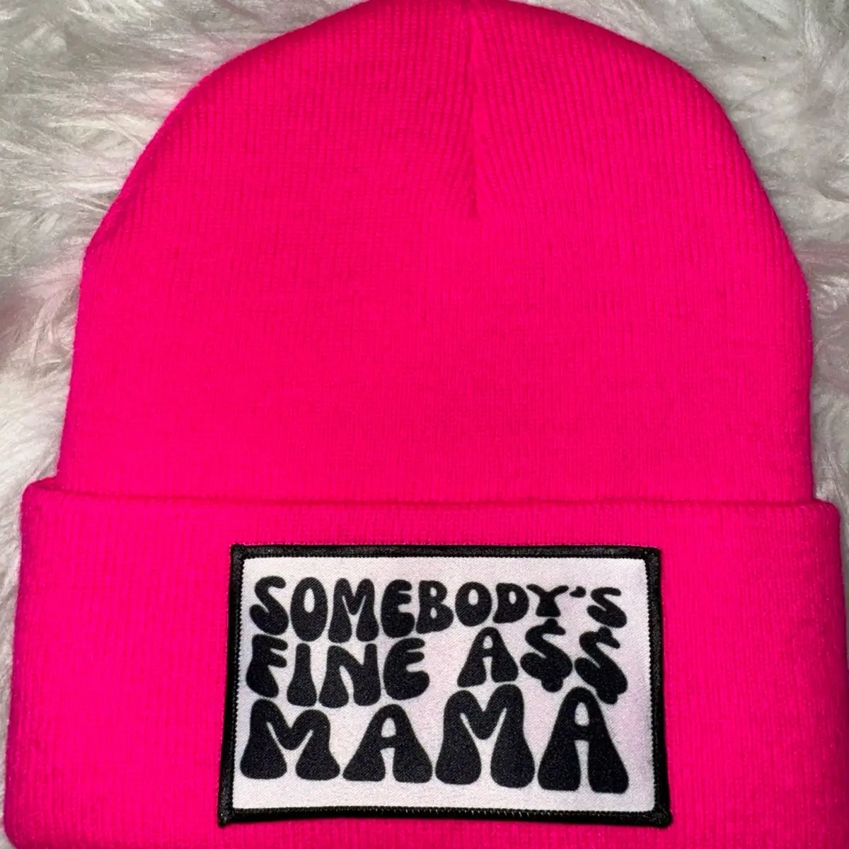 Mama custom beanies