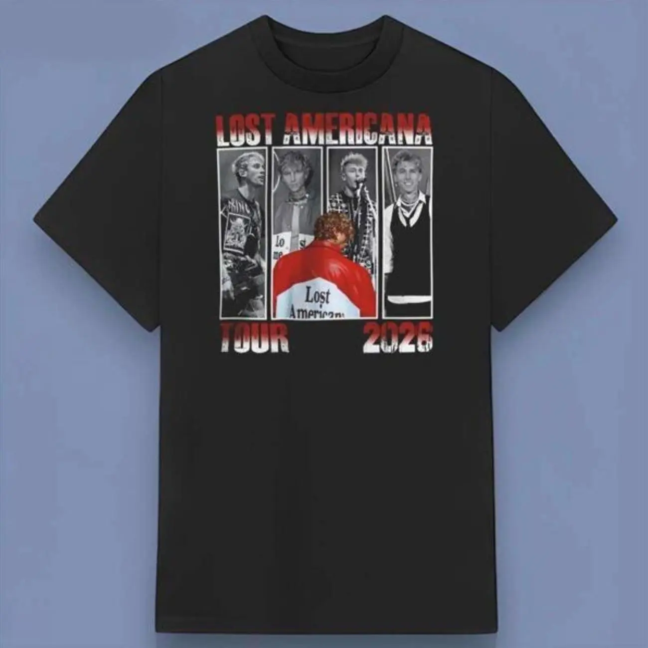 Machine Gun Kelly Lost Americana Tour 2026 Graphic T-Shirt OPP