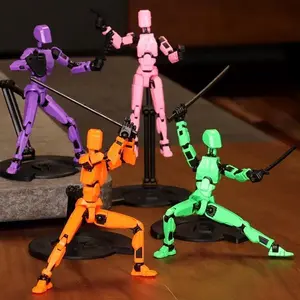 Upgraded Stand Lucky 13 Figure Toys Dummy 3D Printed  Movable Shapeshift Robot Action Model DIY Mannequin Decompress Boy Gift