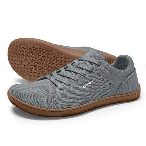 AIRHAS Men's Barefoot Wide Toe Box 0-Drop Sneakers - Lightweight Minimalist Casual Sports Footwear, Street Shoes, Walking Everyday Shoe for Walking, Travel, Work