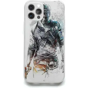 Phone Case Nathan Waterproof Scratch Accessories Uncharted Transparent Waterproof Compatible with iPhone SE 7 8 X XR 11 12 13 14 15 16 Plus Mini Pro Max Samsung Galaxy Note S9 S10 S20 S21 Ultra Plus Smartphone Protective