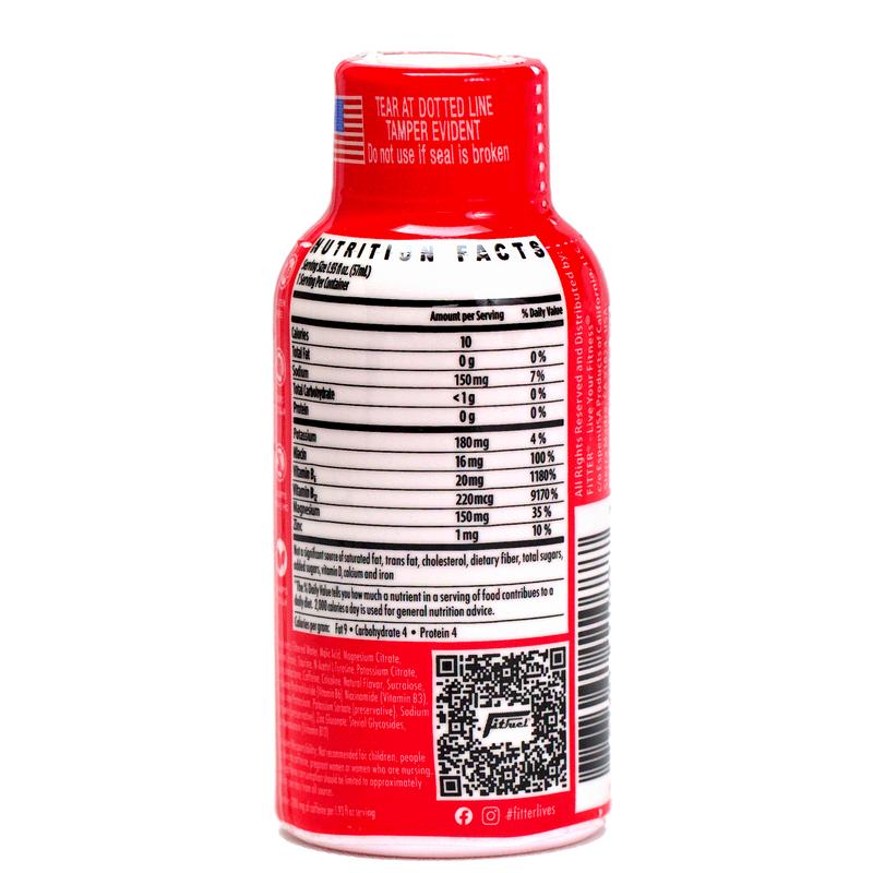 FitFuel - 12 Pack - 200mg Caffeine Energy Shots with Easy Absorb Supplement Blend for Focus & Jitter-Free Energy | 12-Pack Beverage Sport Drink