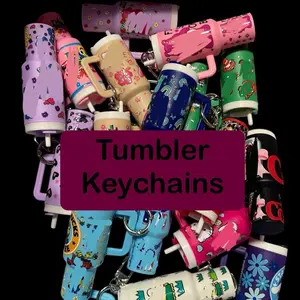 Customized Mini Tumbler Keychain