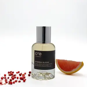 Ethereal Bloom by CN1 Fragrance Citrus Musk Amber Perfume with Black Currant Pink Grapefruit Mandarin & Floral Notes