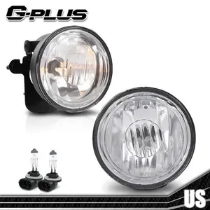 Fit For 04-06 Chevy Suburban Tahoe Z71 Clear Bumper Fog Light Lamps w/Bulbs