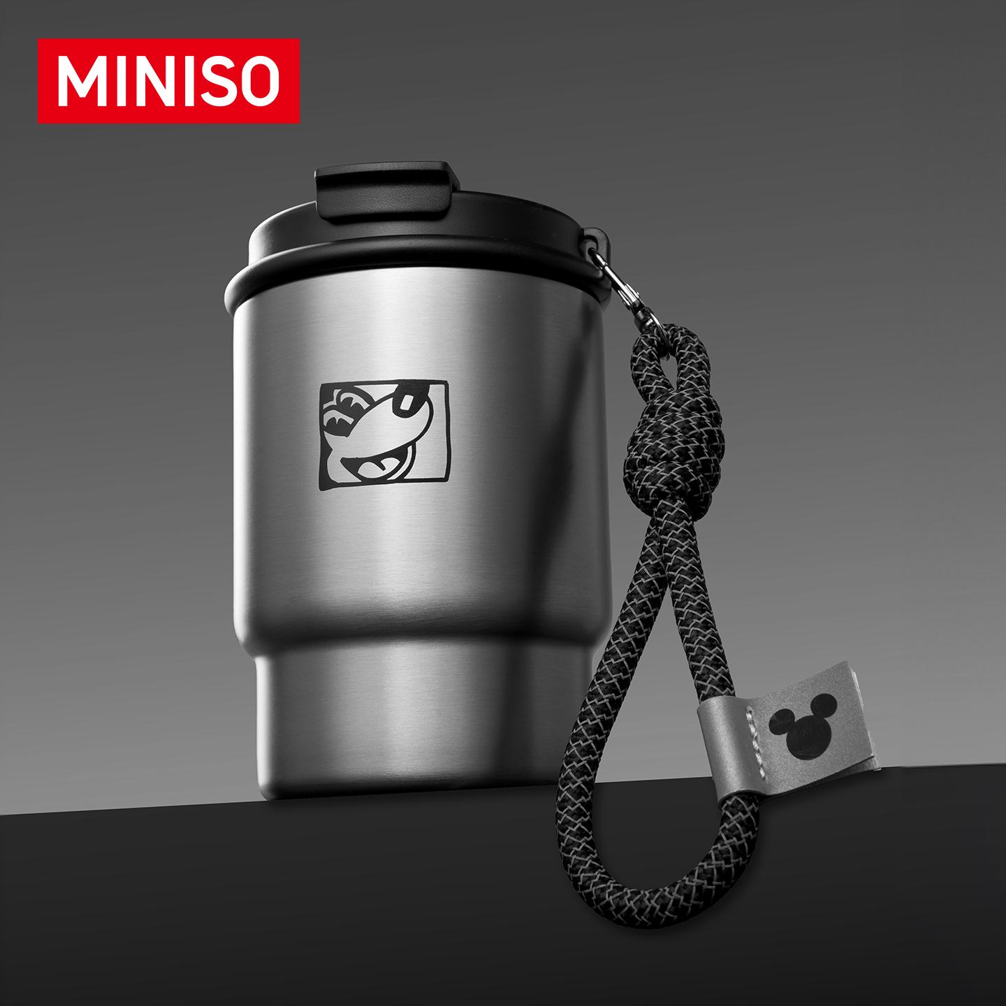 [Back to school]MINISO Disney Mickey Artist Series Stainless Steel Cup 350ml/12 oz | Cute Portable Drinkware for Daily Use | Father's Day gift, Back To School