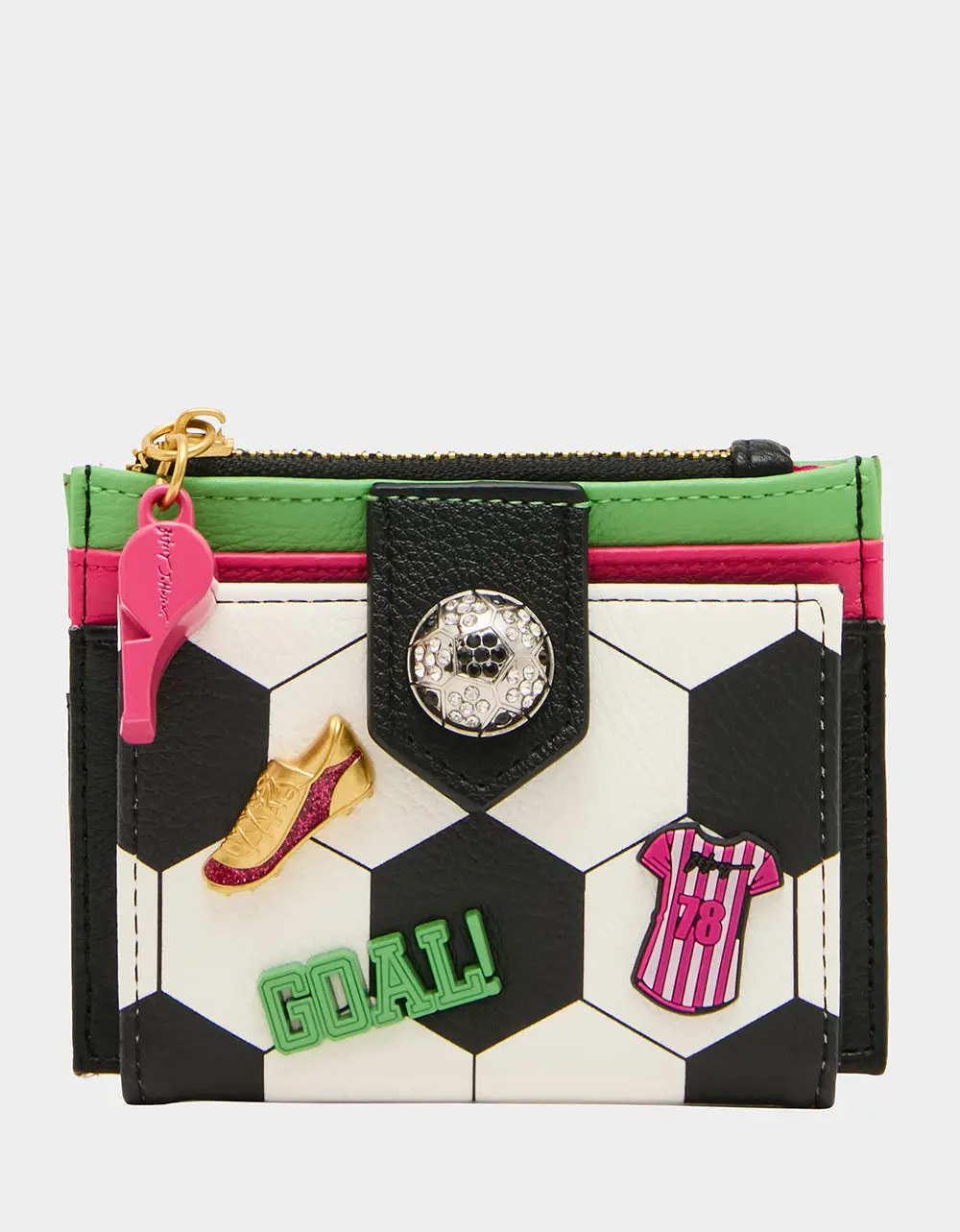GOAL GETTER WALLET BLACK/WHITE