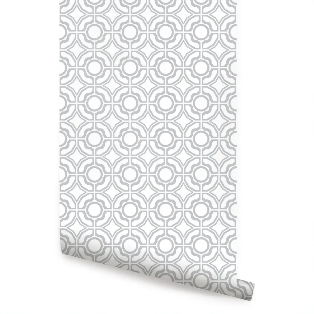Daisy Pattern Flower Wallpaper - Renter-Friendly, Reusable, Self-Adhesive Peel-and-Stick Temporary Film for DIY Room Makeovers Home Improvement, Peacock