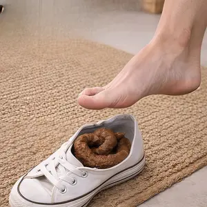 April Fools Fake Poop 7 Pcs Realistic Prank Poop Props Brown Soft Poop Fun Party Supplies Prank Games with Friends Family Classmates Fake Turd Gifts Perfect for Office Pranks,Pet Pranks April Fools' Day Birthday Party