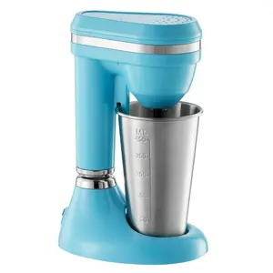 VEVOR Milkshake Maker, 100W Milk Shake Maker Mixer, Single Head Drink Mixer Blender Machine, Dual-Speed Adjustment Milkshake Blender with Stainless Steel Cup, for Home, Kitchen, Bar & Beverage ShopSummervibes