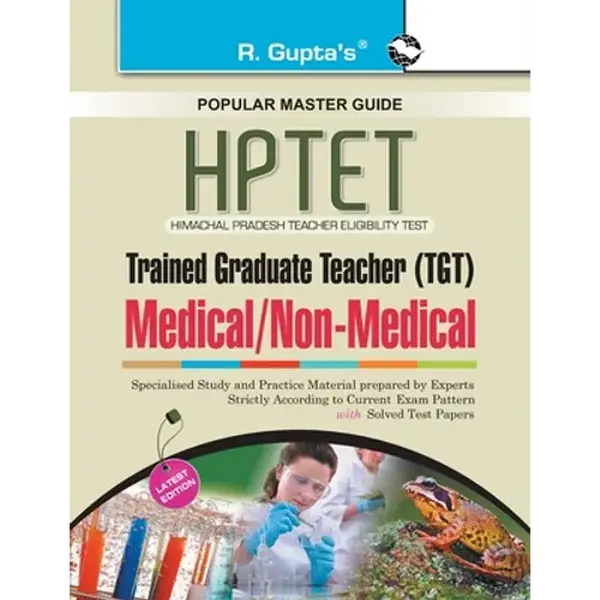 HP-TET (Himachal Pradesh Teacher Eligiblity Test) for TGT (Medical/Non Medical) Exam Guide - Paperback