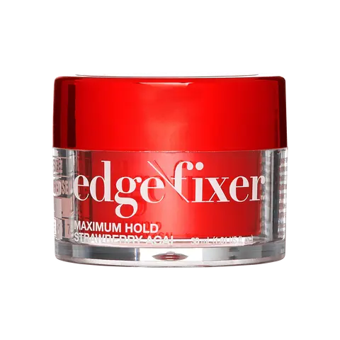 Kiss Colors & Care Edge Fixer Gel - Strawberry Acai | Edge Control, Baby Hair Gel, Maximum Hold, Travel Friendly, 30 ml, Hair Care