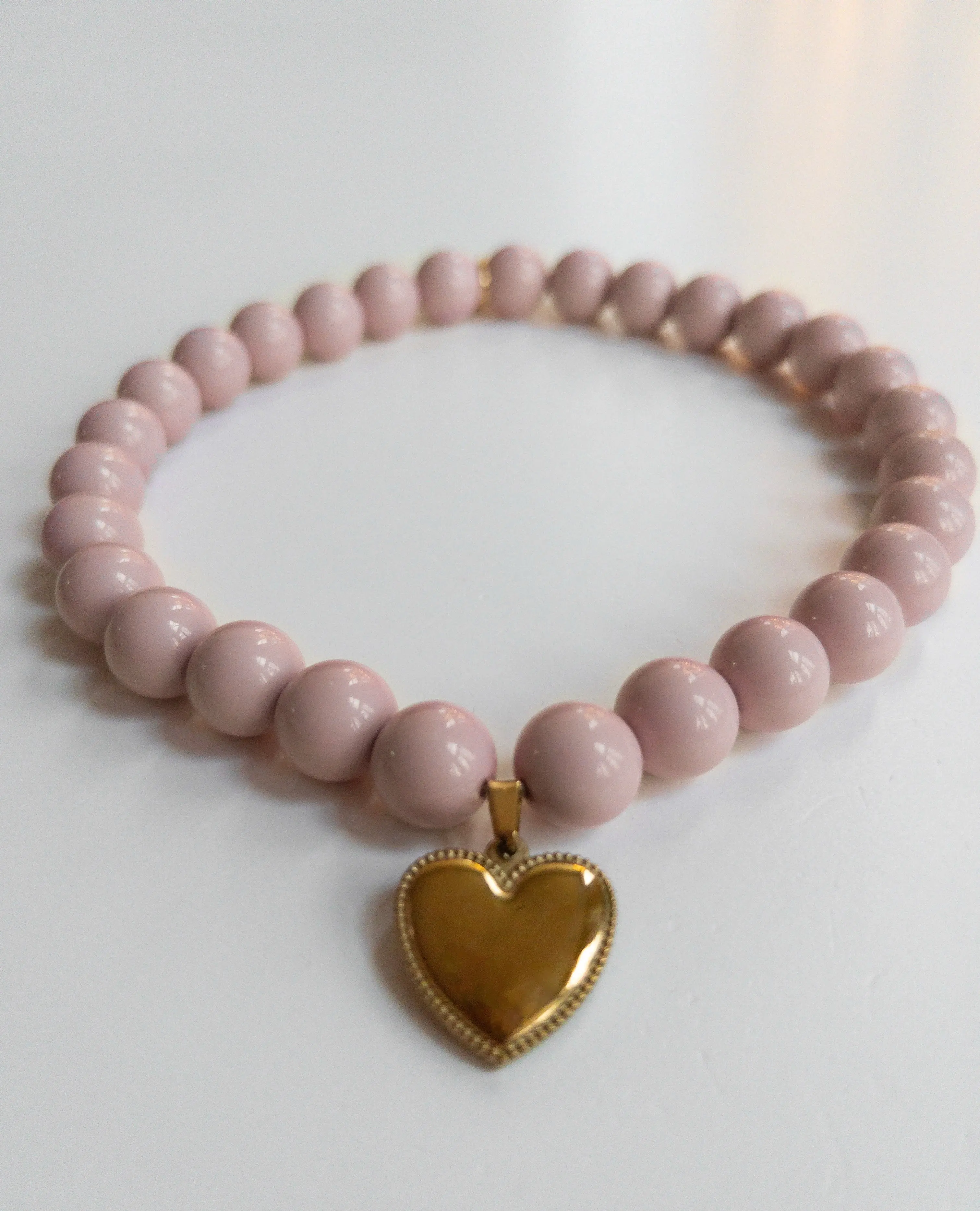 Pretty Nude Blush Skinny Necklace